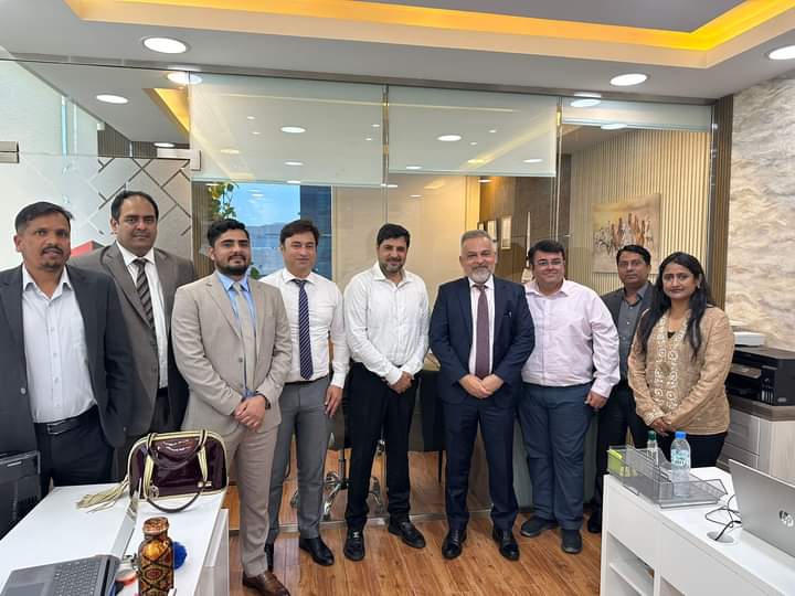 Money Matters mortgage team at the Dubai office